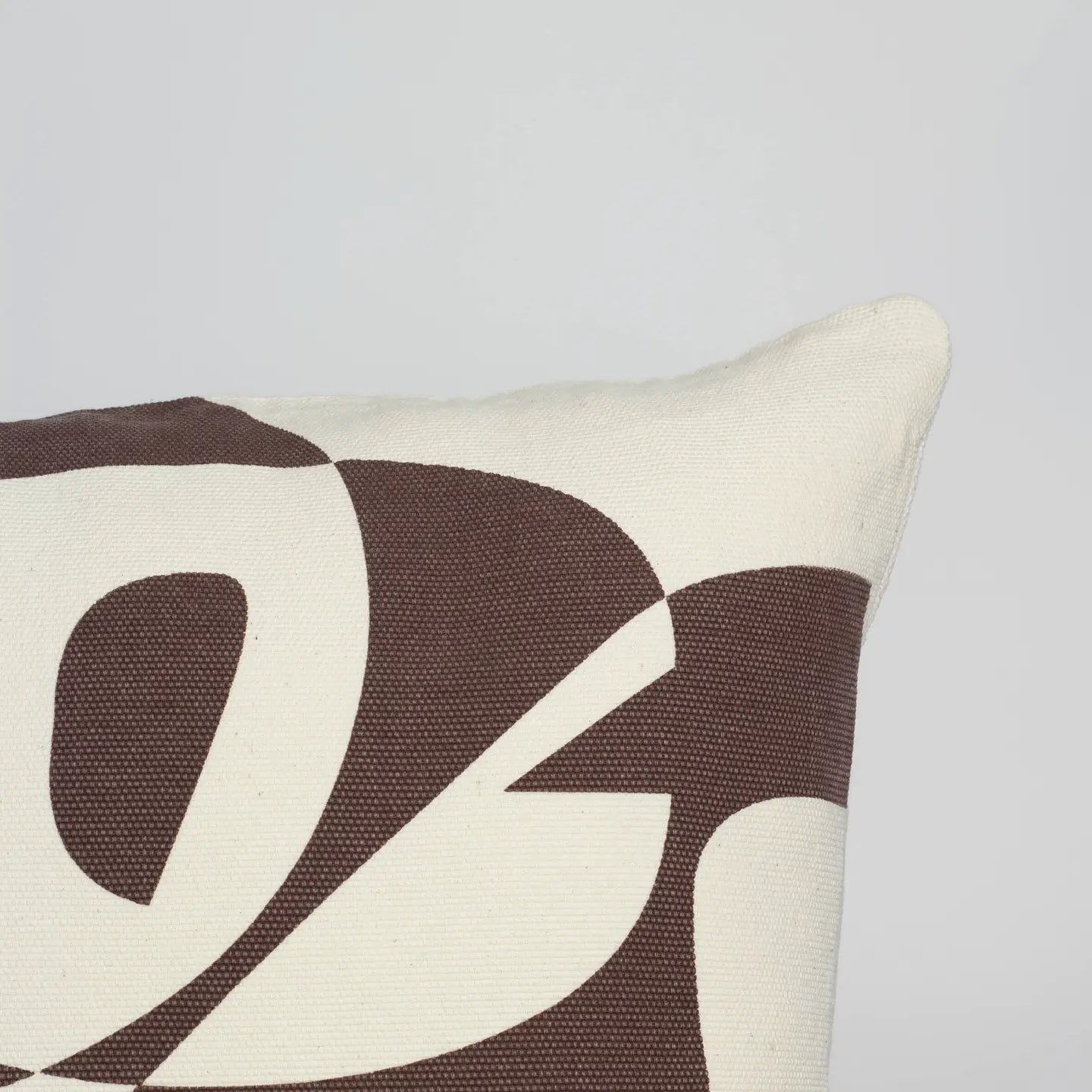 Housse de coussin imprimée Japandi