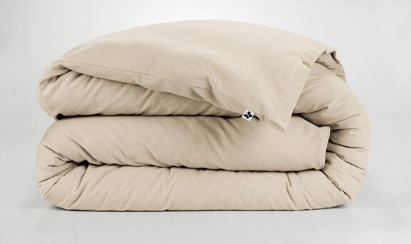 Housse de couette en flanelle de coton