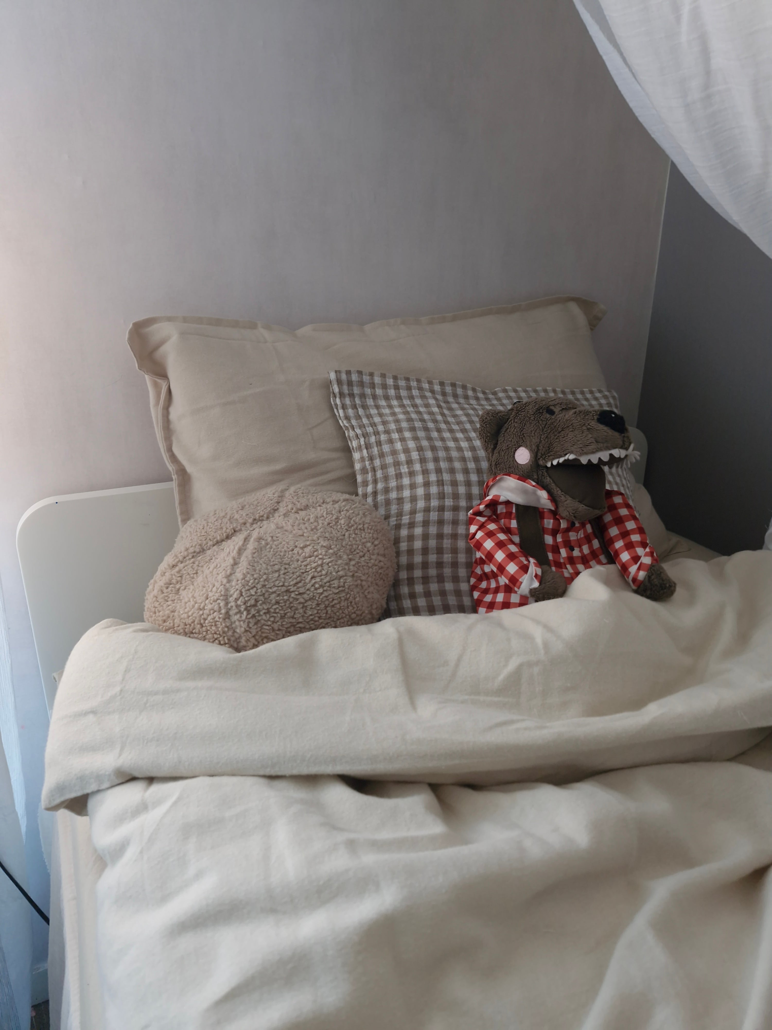 Housse de couette en flanelle de coton