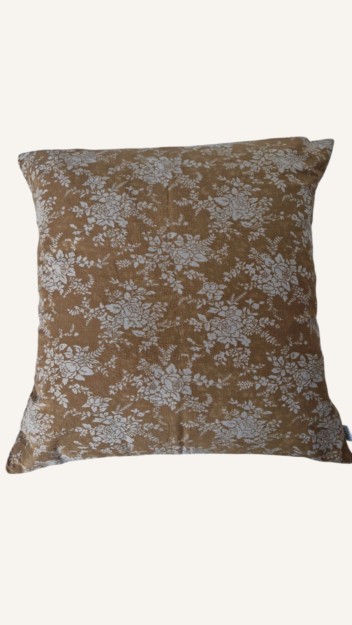 Housse de coussin Fleur de Brume – 50x50 cm