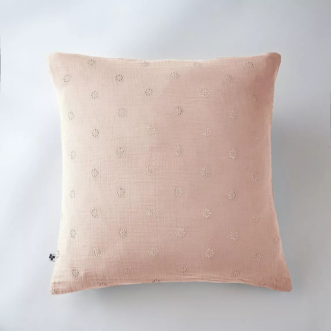 Taie d'oreiller Gaze de coton GAÏA Guimauve