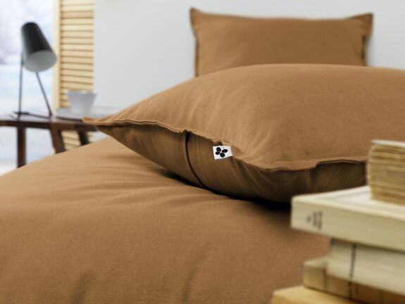 Housse de couette en flanelle de coton