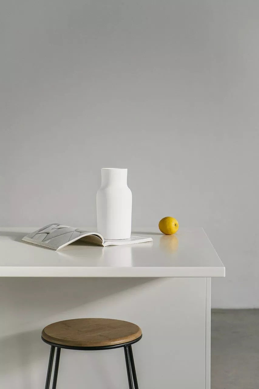 Basik- Vase en céramique blanc