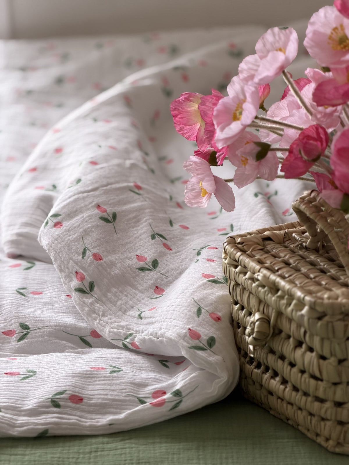 Parure de lit enfant Fleur de Coton 140 x 200cm