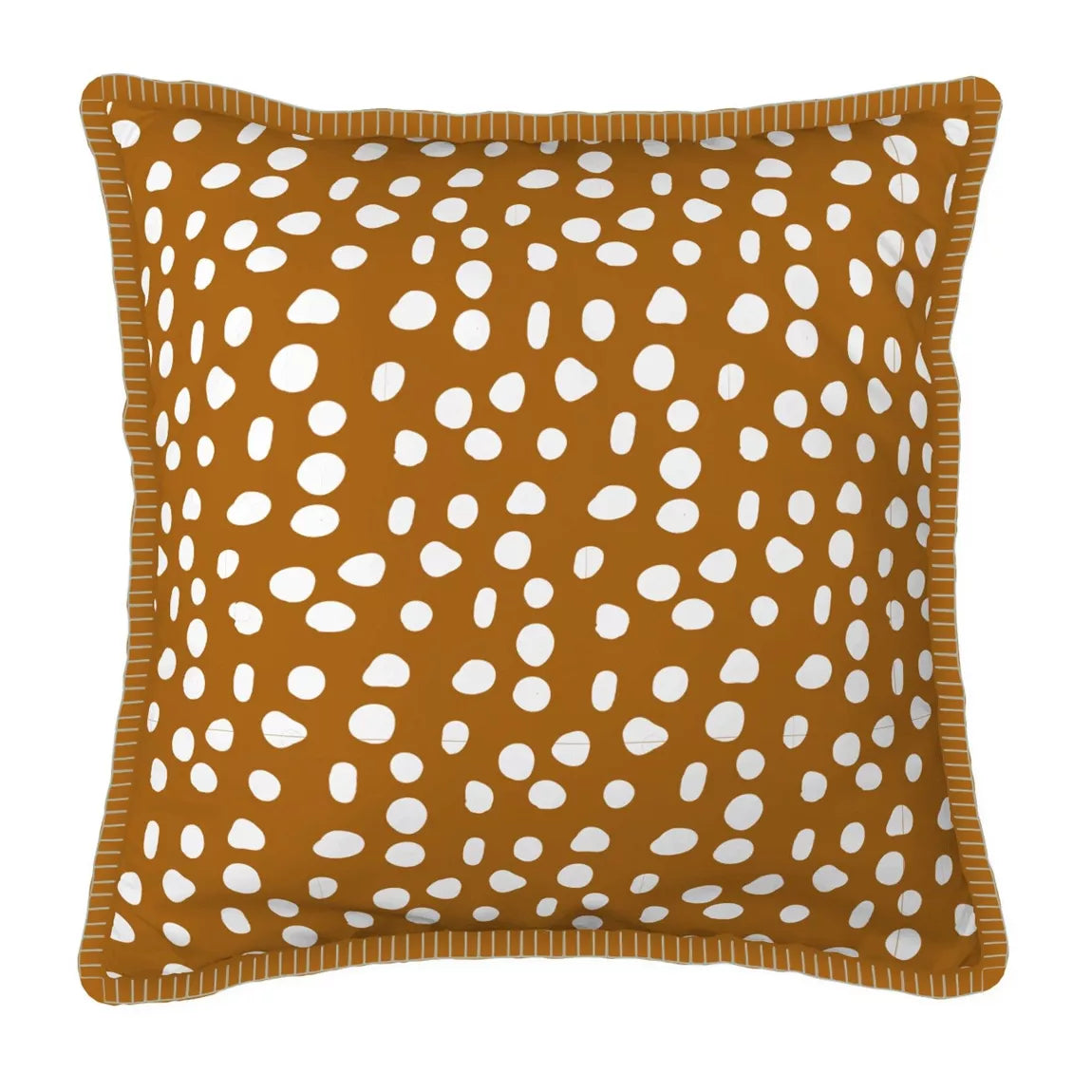 Coussin AMANITE déhoussable point de cheval 40 x 40 cm