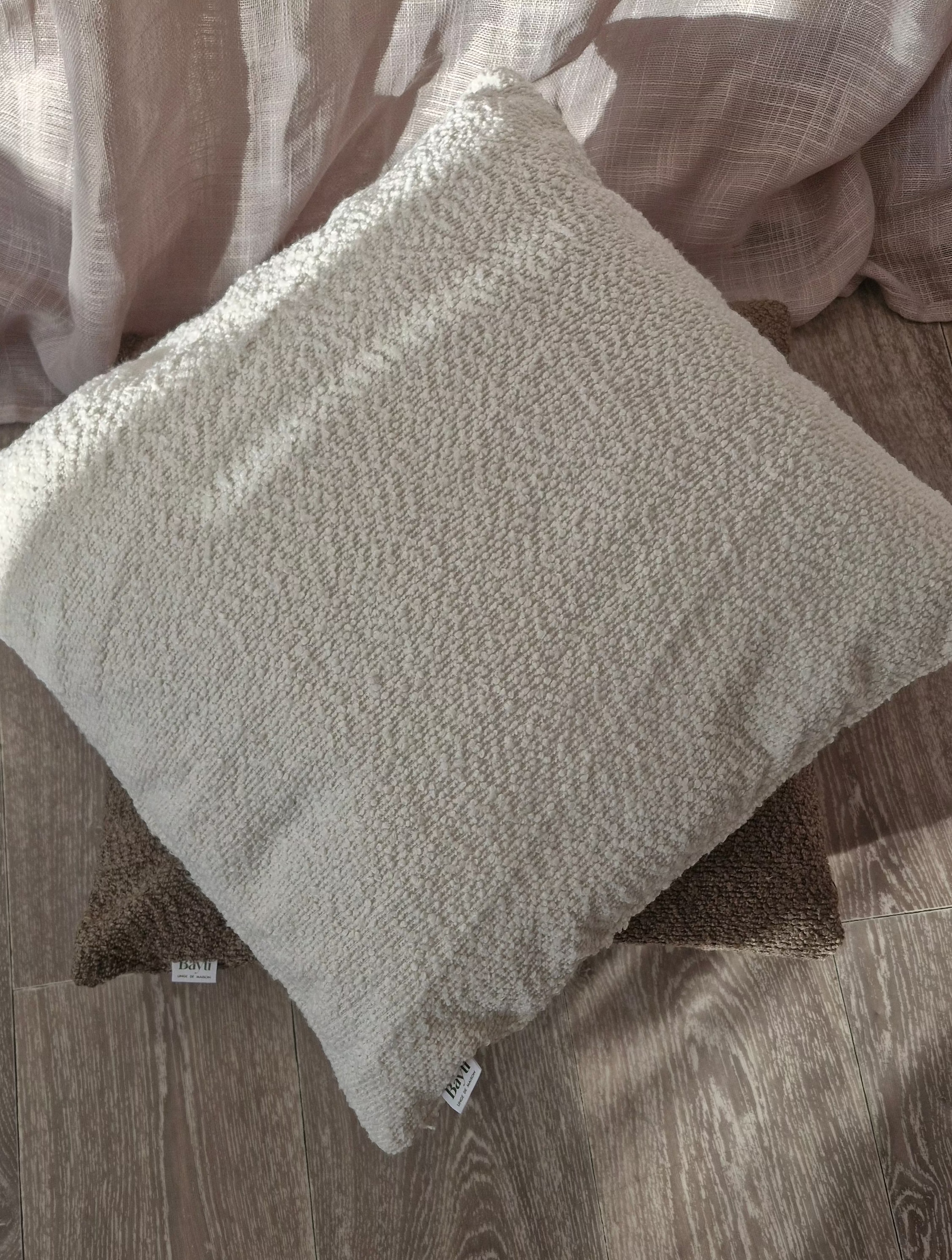 Housse de Coussin  Chenille 45x45 cm