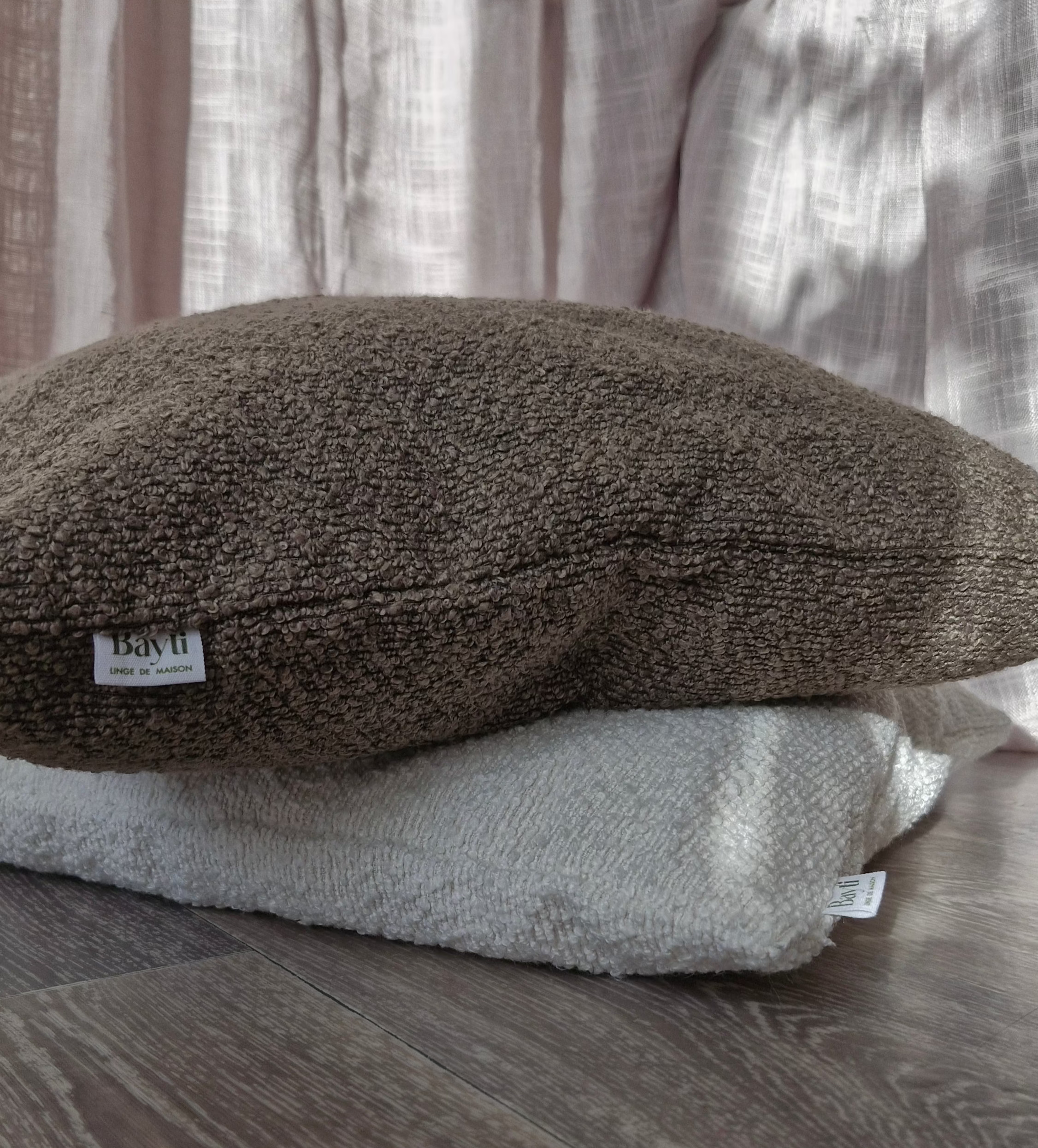 Housse de Coussin  Chenille 45x45 cm