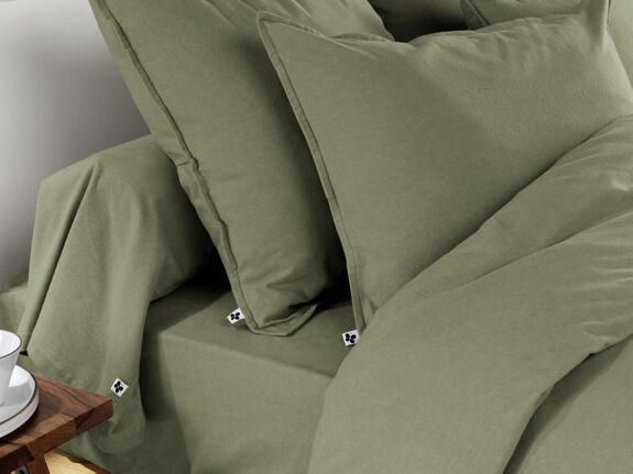 Housse de couette en flanelle de coton