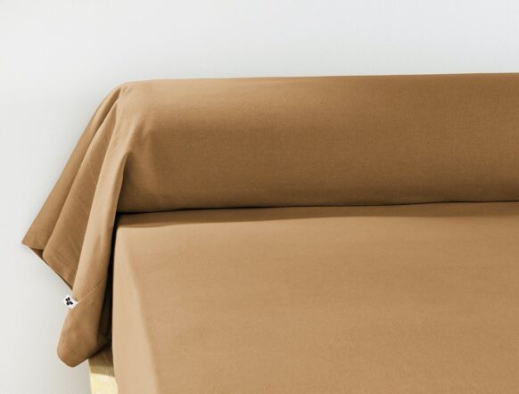 Drap housse en flanelle de coton