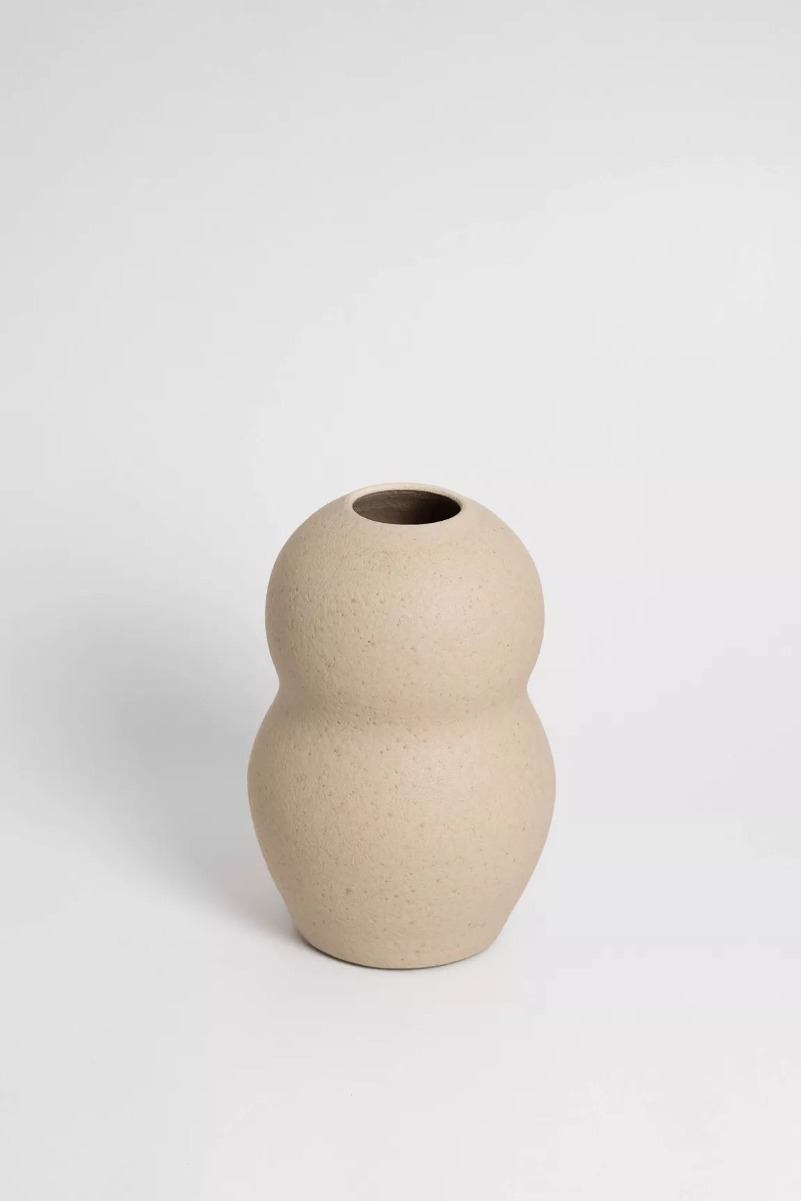 Vase Palus Glazed Cream - Fait main - Céramique