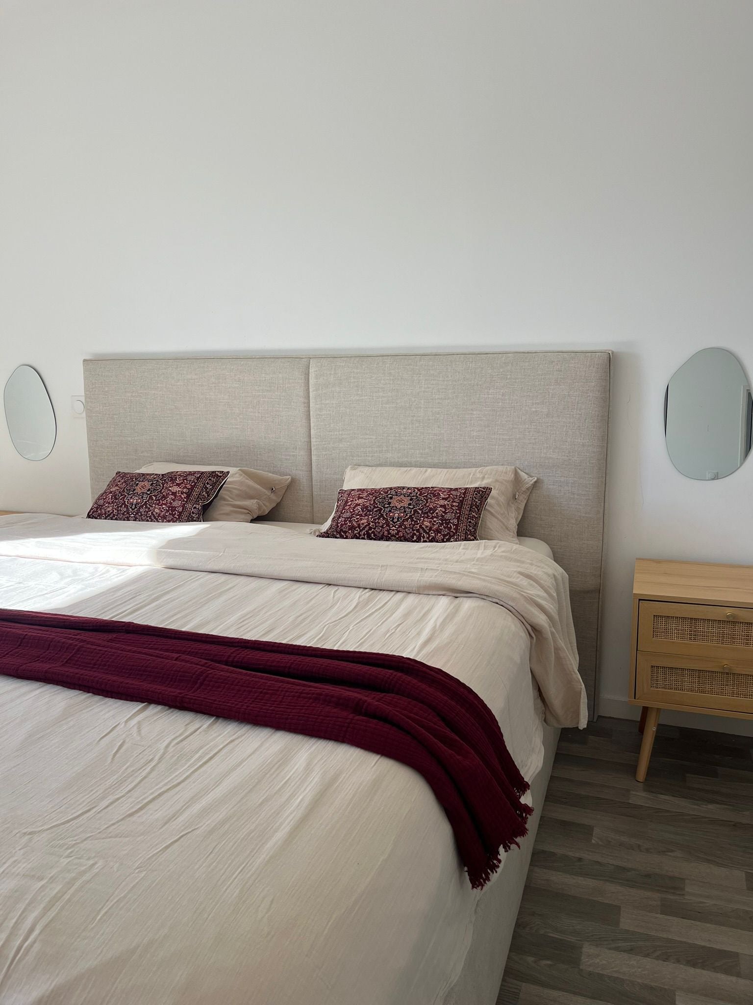 Housse de couette Gaïa Pampa en gaze de coton