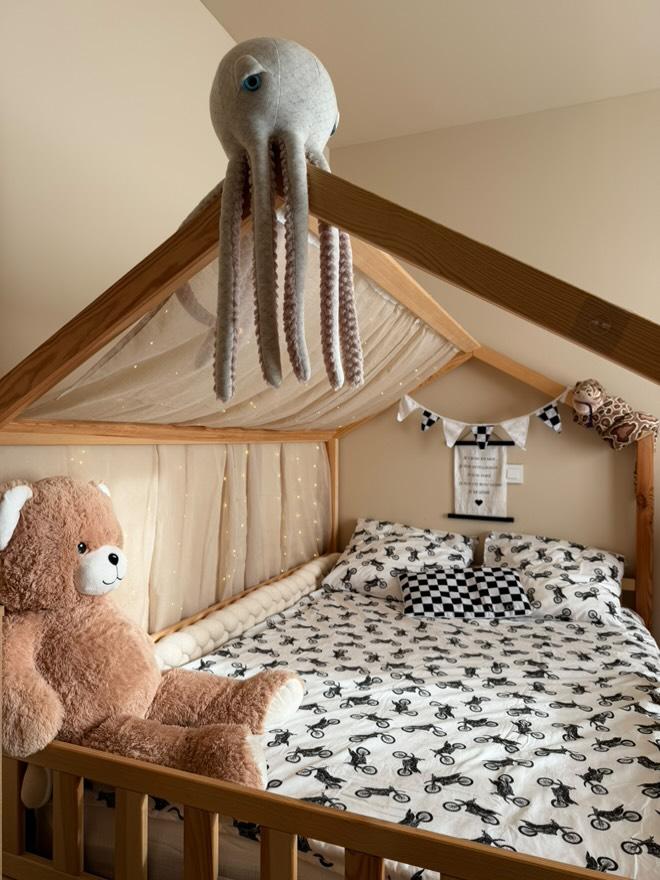 Parure housse de couette enfant - Moto Cross