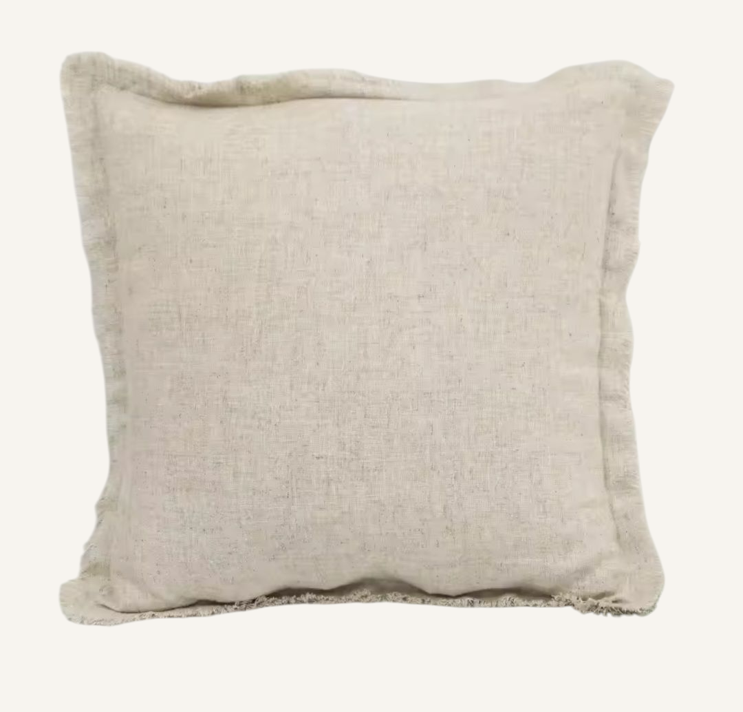 Housse de Coussin Tamisé - Lin & Coton