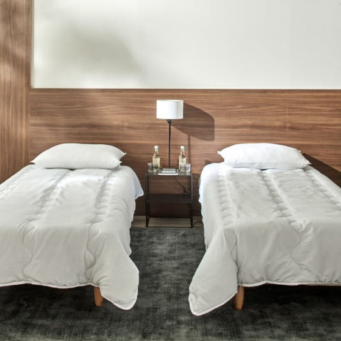 Couette chaude Confort Twin – 2 en 1  (2 x 130 x 220 cm)