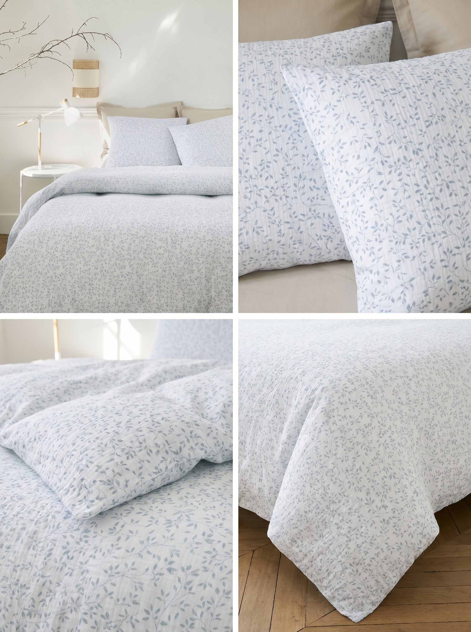 Parure de lit - Murmure en Gaze de coton