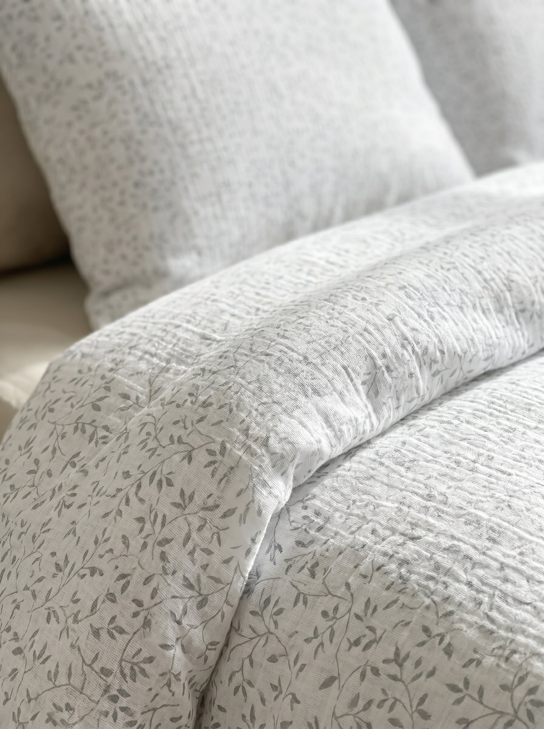 Parure de lit - Murmure en Gaze de coton