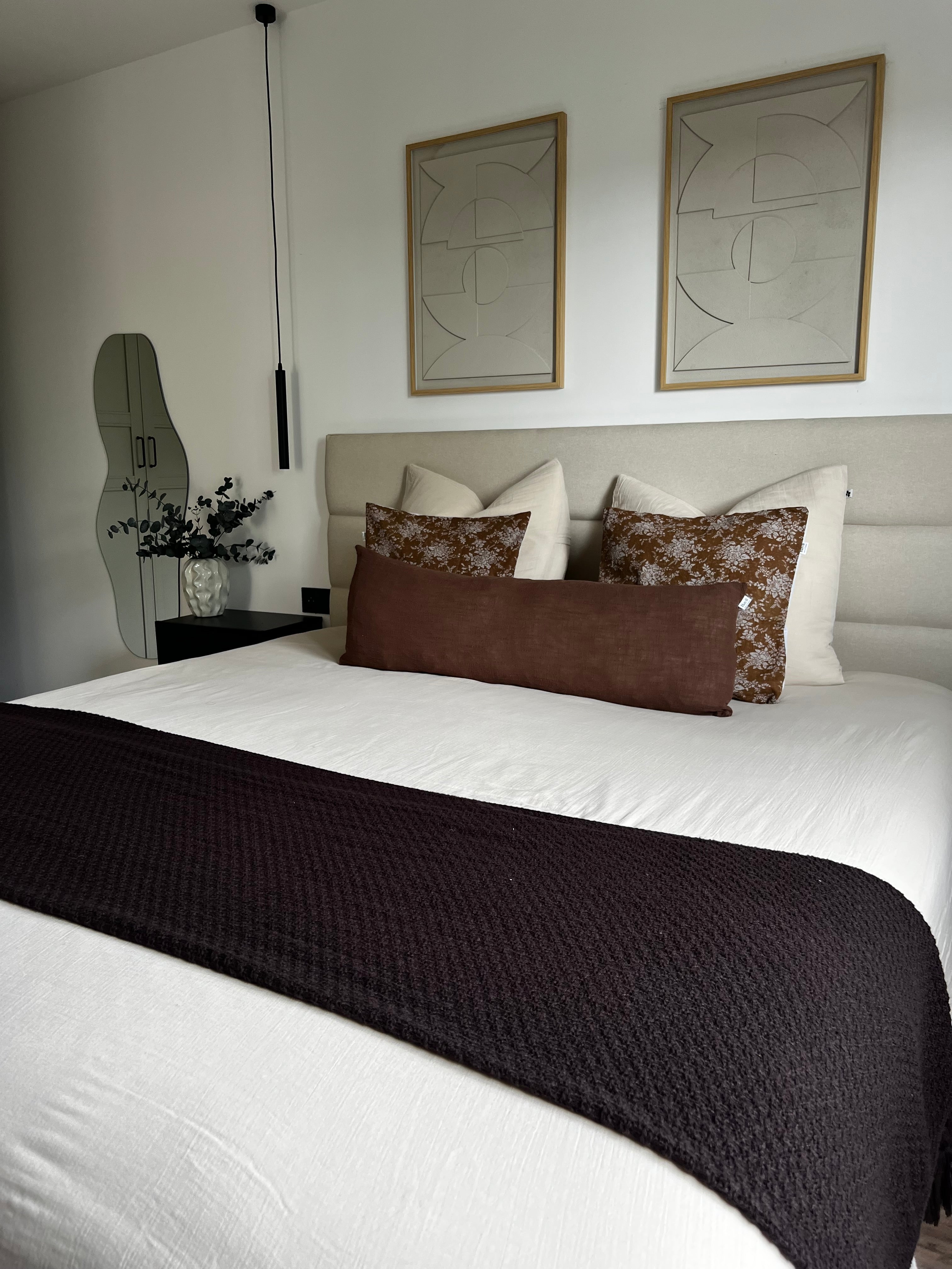 Housse de coussin “Brownie” – 30x100 cm
